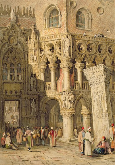 Palazzo Ducale, Venezia da Samuel Prout